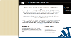 Desktop Screenshot of hygearindustries.com